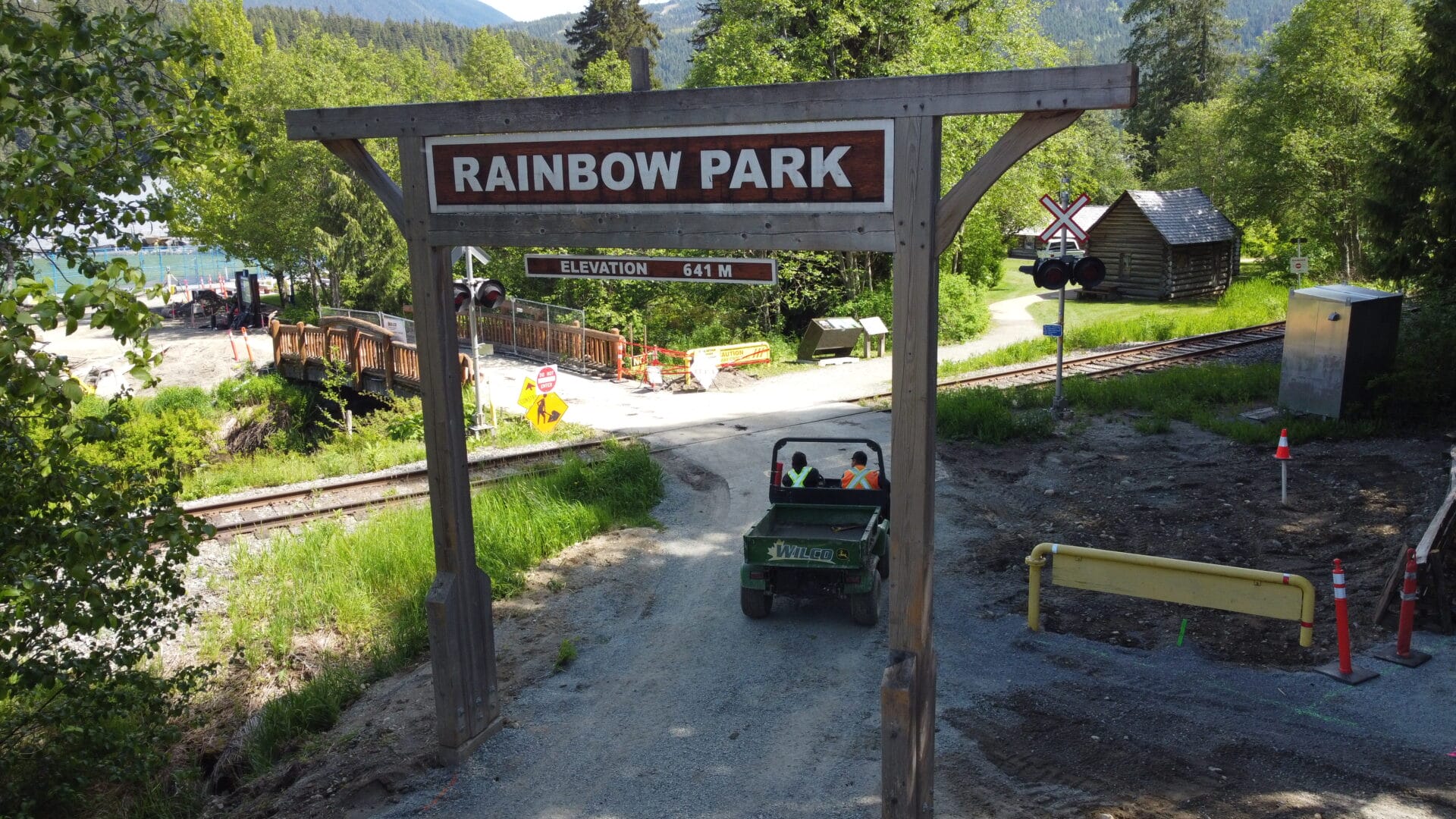 Rejuvenated Rainbow Park: Opening for Canada Day long weekend